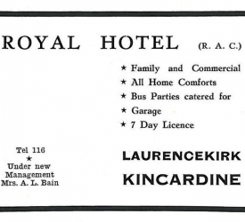 Royal Hotel Laurencekirk Royal Hotel Laurencekirk