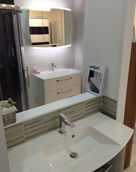 CNG Designs bathroom display