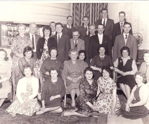 Laurencekirk Post Office Staff Social Evening Late 1960's
