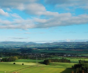 View of Laurencekirk from the Garvock, June 2013. by Lloyd Craig. Laurencekirk from the Garvock 2013