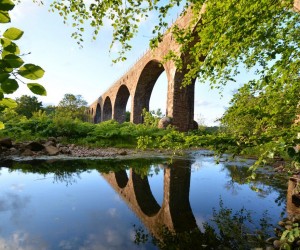 Reflections at the Lower Northwater Bridge, by Alan Thomson