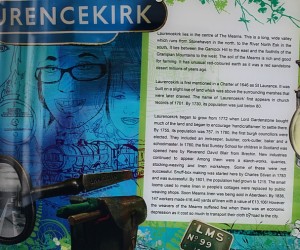 Laurencekirk info at station Laurencekirk info at station