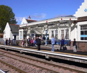 Photo taking at the station station-snap