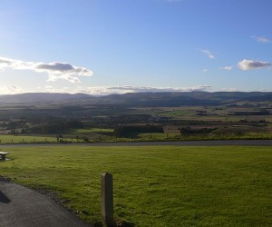 View towards Laurencekirk from the Garvock View from the Garvock